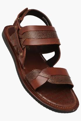 Alberto torresi men's cheap leather sandals and floaters