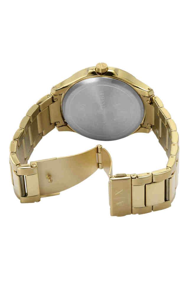 Armani exchange gold sale watch price