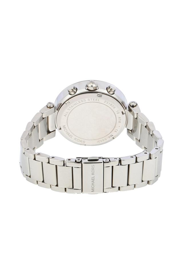 Buy MICHAEL KORS Womens Parker Silver Dial Stainless Steel