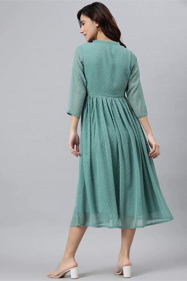 Decadent Deep Green Indo-western Dress | Western dresses, Indo western dress,  Dress