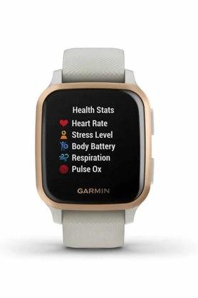 Garmin venu smart watch light sand with best sale rose gold