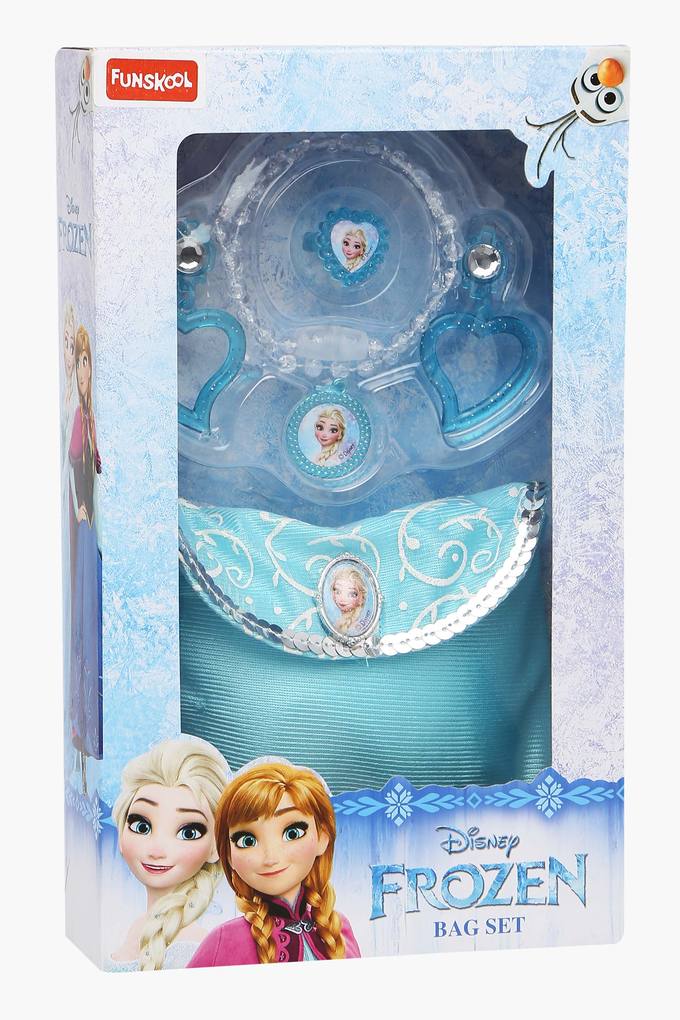 Buy DISNEY Frozen Anna and Elsa Zip Closure School Bag | Shoppers Stop