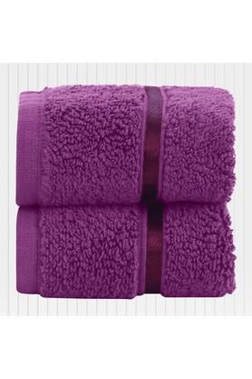 Deep purple hand discount towels