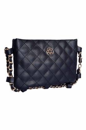 Buy LINO PERROS Womens Black Coloured Sling Bag Shoppers Stop