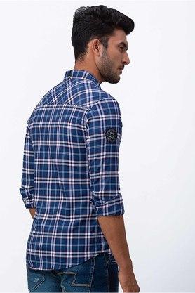 SPYKAR - Blue Casual Shirts - Main