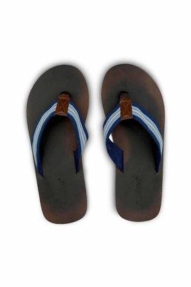 Buy FLIPSIDE Blue Mens PU Slippers Shoppers Stop