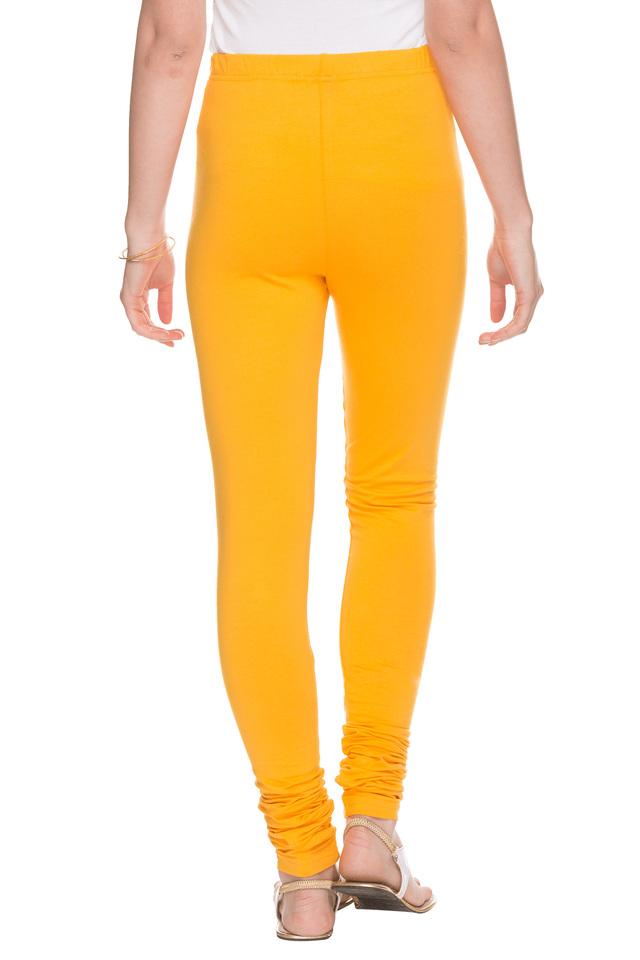 Gold churidar outlet leggings