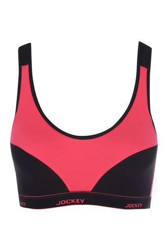 jockey racerback padded sports bra