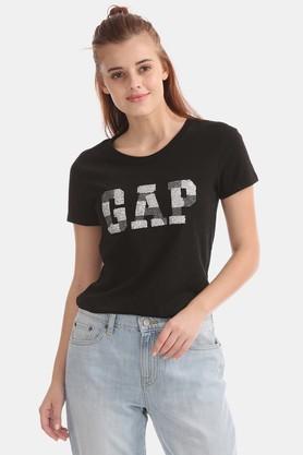 Gap logo deals t shirts women's