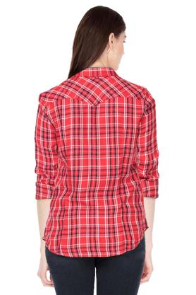 Levis check shop shirt womens