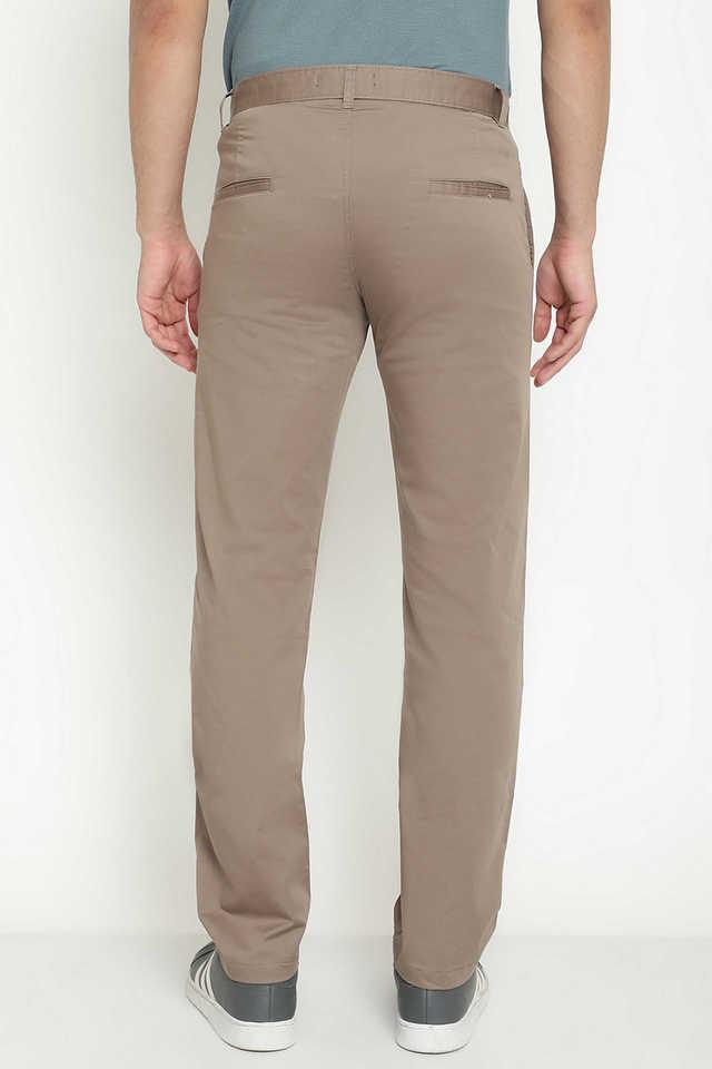 Buy Olive Solid Cotton Twill Men's Trouser Online – SQUIREHOOD