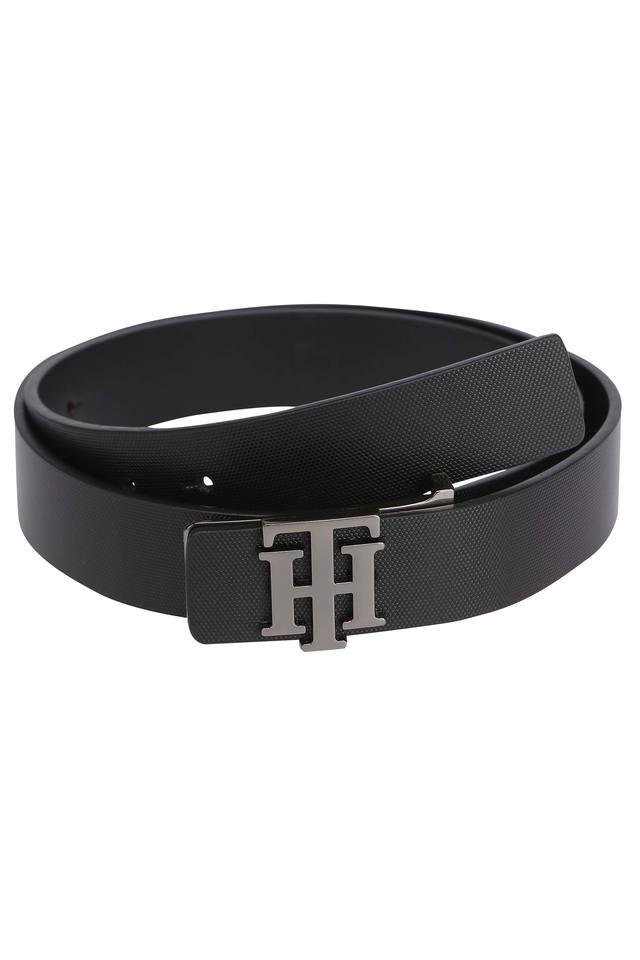 Tommy Hilfiger Men's Braided Belt Black