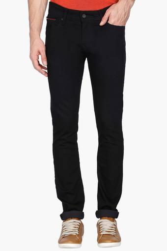 tommy hilfiger mens black jeans