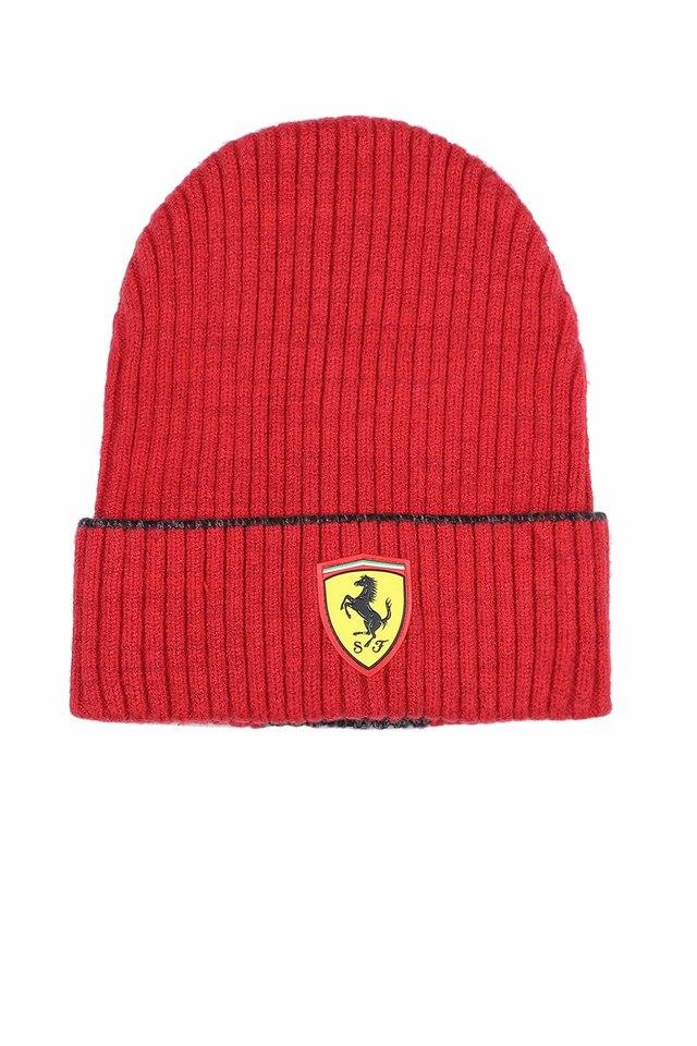 Buy PUMA Red Unisex Ferrari Race Beanie