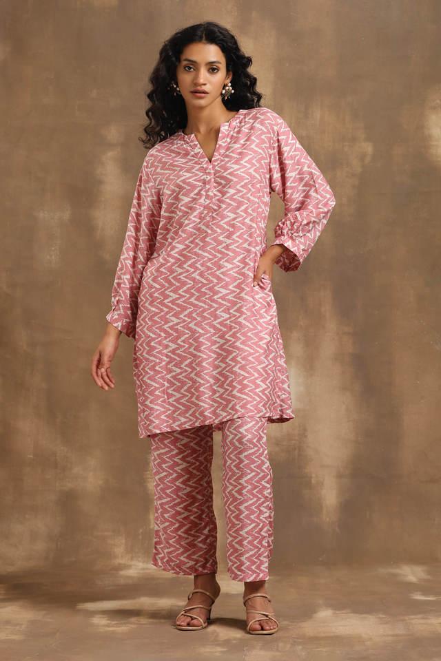 Women's Fuchsia Muslin Co-Ords Sets Collection at Soch USA & Worldwide