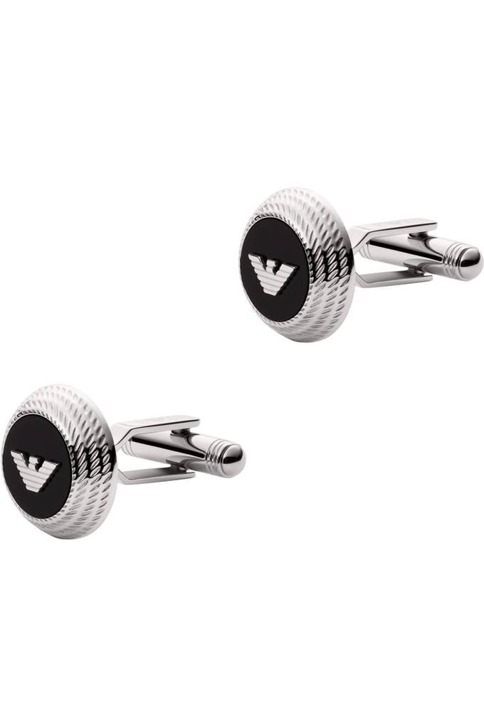 Buy EMPORIO ARMANI Silver Cufflinks EGS2870040 | Shoppers Stop