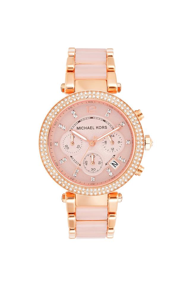 Michael Kors Everest Chronograph Rose Gold-Tone Stainless Steel Watch -  MK7211 - Watch Station