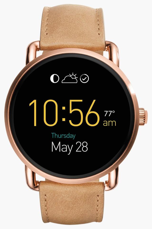 Touchscreen store smartwatch fossil