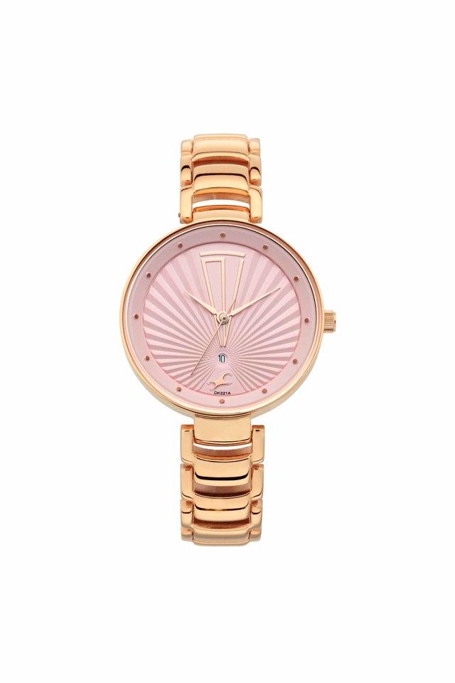 Fastrack pink dial ladies on sale watch