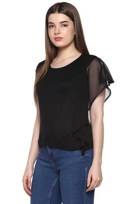 Fancy black hot sale top