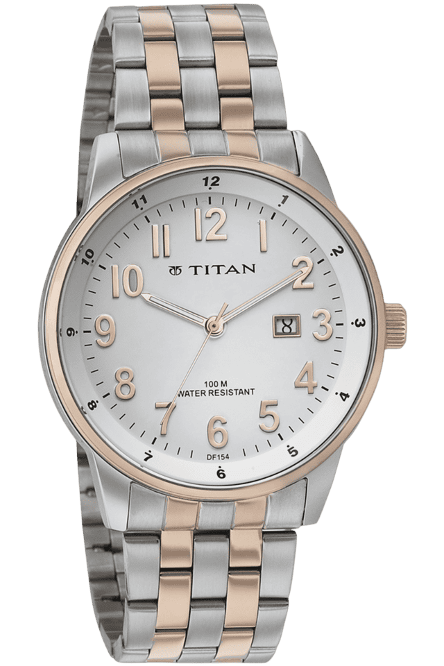 Buy Online Titan Octane White Chrono Stainless Steel Strap watch for Men -  np90106km01 | Titan