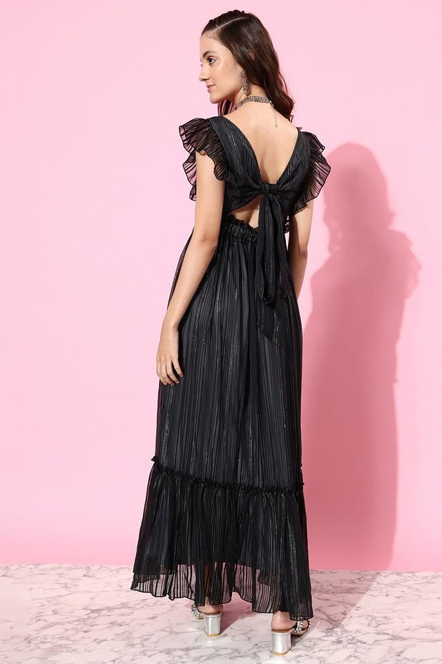 Heaven and earth black maxi clearance dress