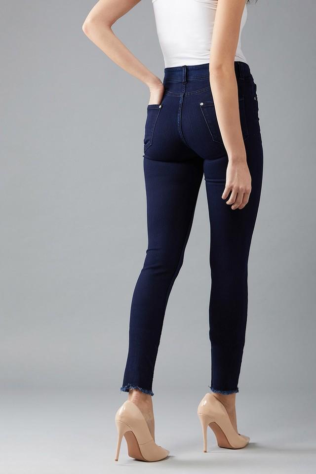 DOLCE CRUDO -  Navy Jeans & Jeggings - Main