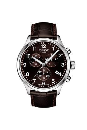 Tissot leather watch online price