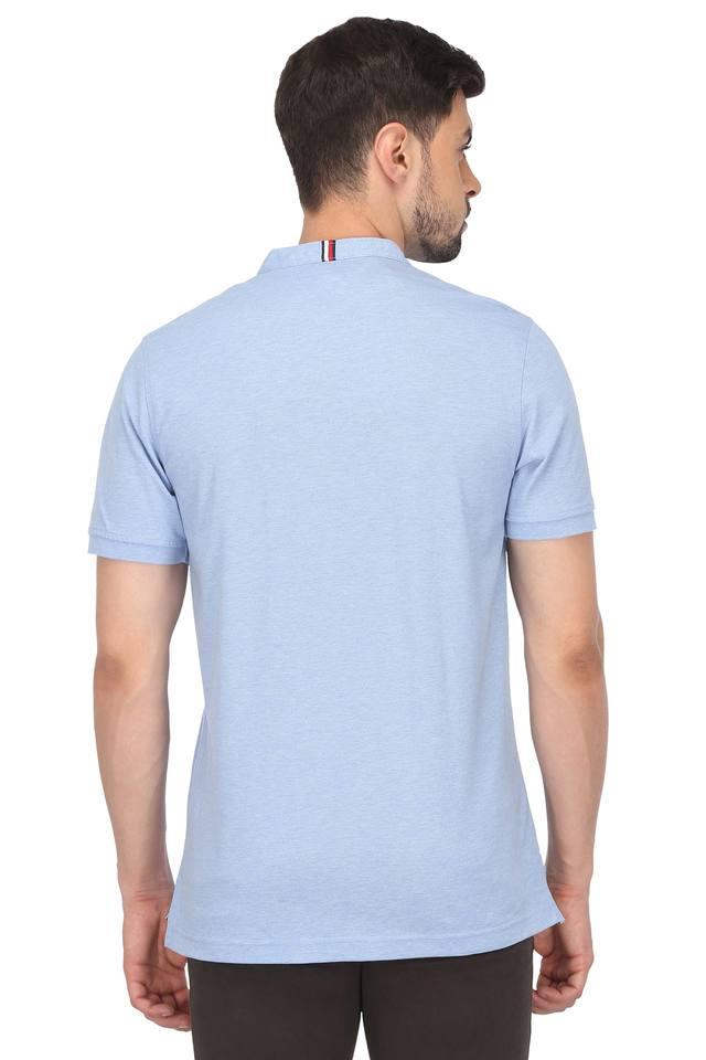 Tommy hilfiger blue t deals shirt mens