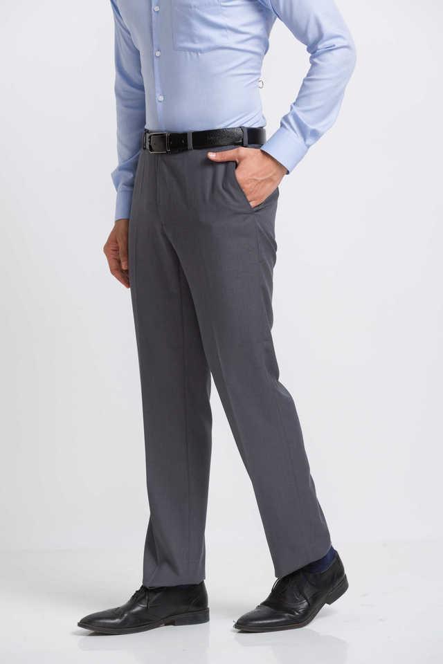 Buy Solemio Polyester Viscose Trouser For Mens  Trousers for Men 6671475   Myntra