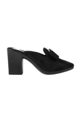 Buy CATWALK Womens Bow Detail Corporate Mules Shoppers Stop