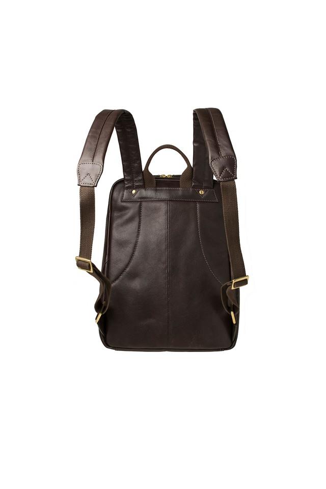 Buy HIDESIGN Mens Vertical Leather Backpack Shoppers Stop
