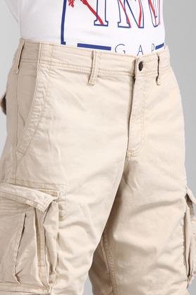 Buy GAP Mens Beige 11 Inch Twill Cargo Shorts With GapFlex