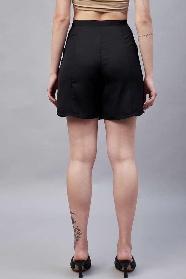 Mid thigh black on sale skirt