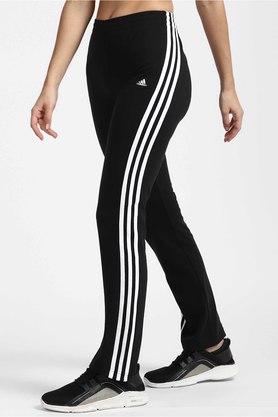 Stripes Regular Cotton Women s Sports Wear Pants