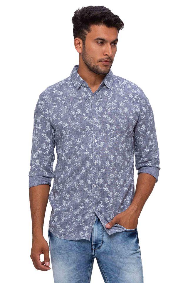 being human floral print shirt