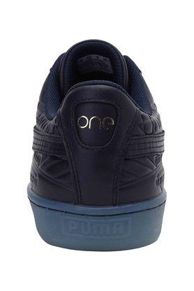 Puma leather hotsell shoes blue