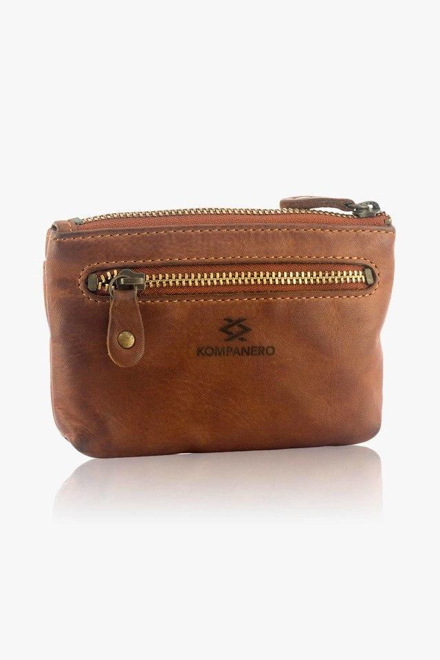 Multi utility leather online pouch