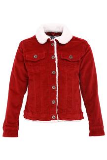 Buy GINI JONY Girls Solid Fur Jacket Shoppers Stop