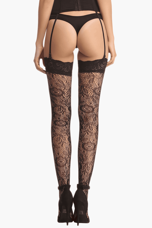 Calvin klein discount fishnet socks