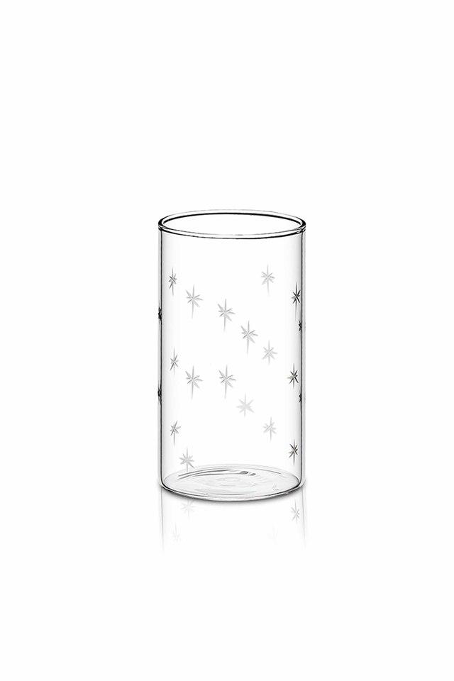 Buy BOROSIL Galaxy Cut Glass Set of 6 (350 ml each) Transparent