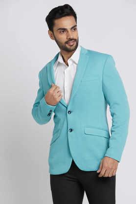 Mens Slim Fit Structured Suit