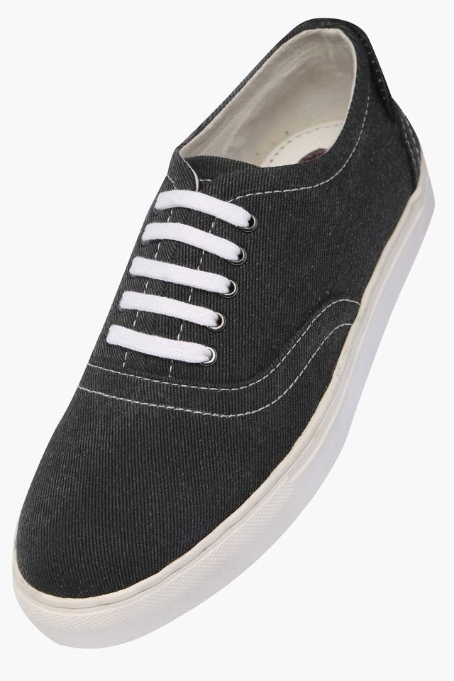 Men's canvas cheap formal shoes