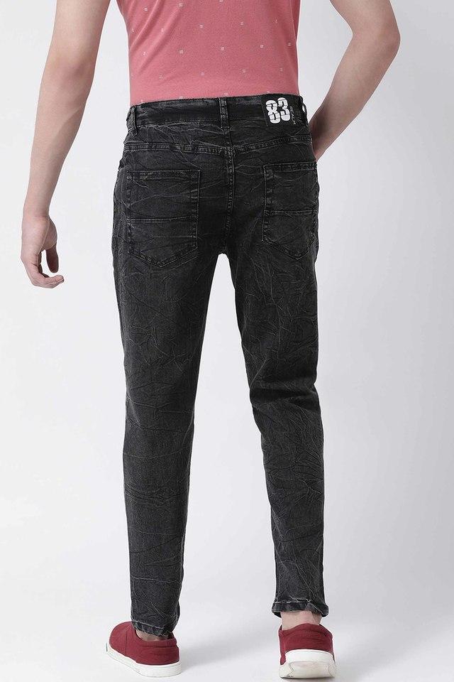 Black tone jeans for hot sale mens