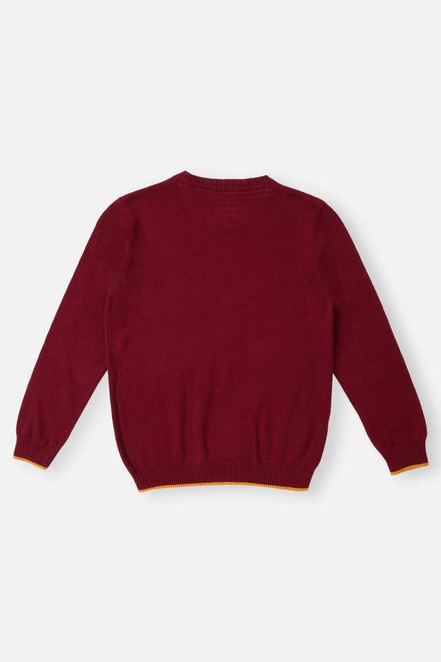 Burgundy sweater outlet kids