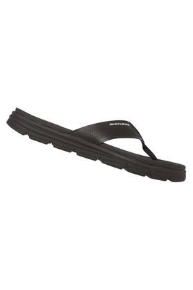 SKECHERS - Black Flip Flops - Main