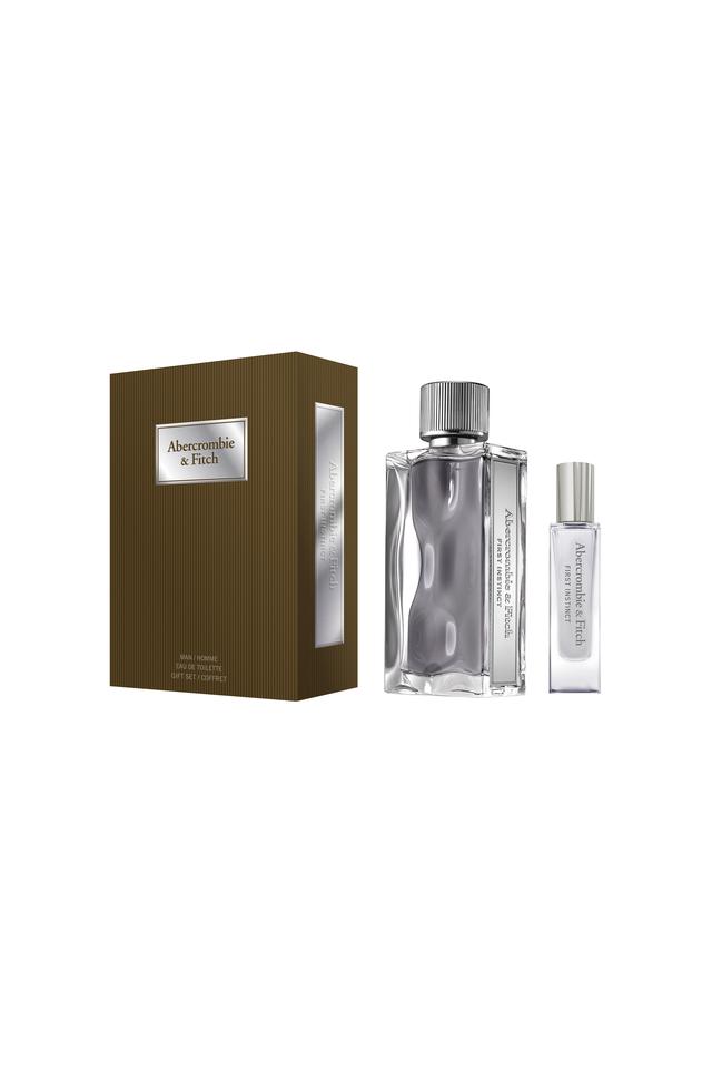 Buy ABERCROMBIE & FITCH Mens First Instinct Eau de Toilette Set of 2 - 100ml+15  ml