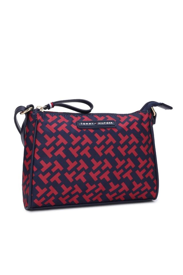 Buy TOMMY HILFIGER Zipper Closure Nylon Womens Casual Sling Bag