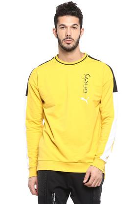 Puma one8 yellow outlet t shirt