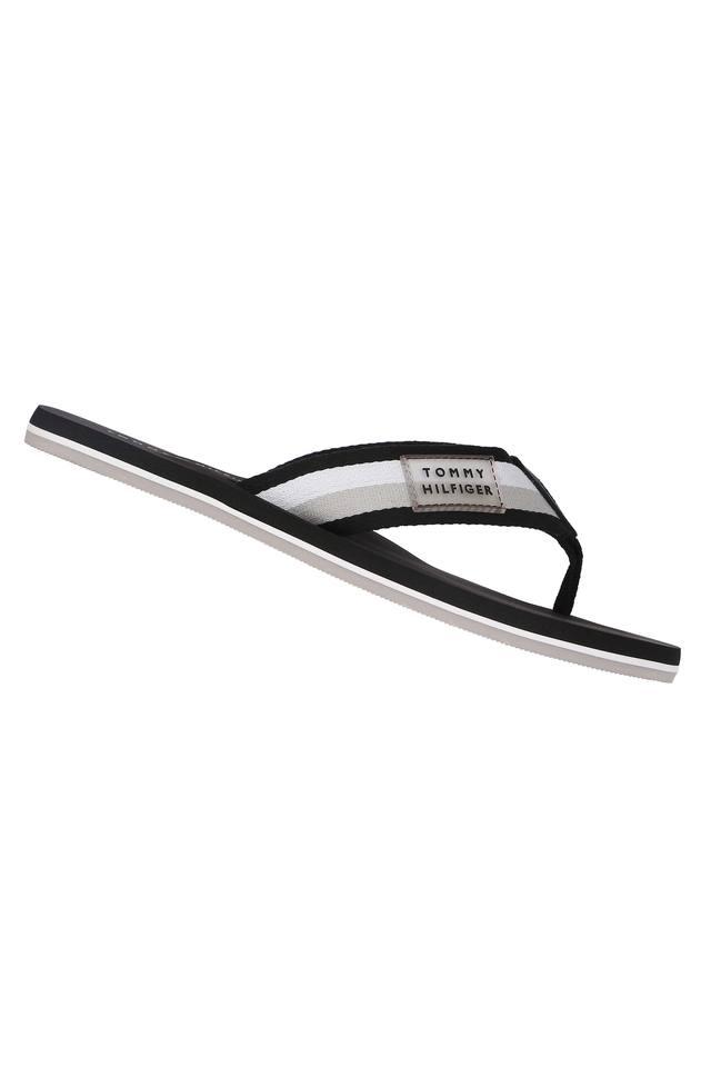 Tommy hilfiger best sale white flip flops